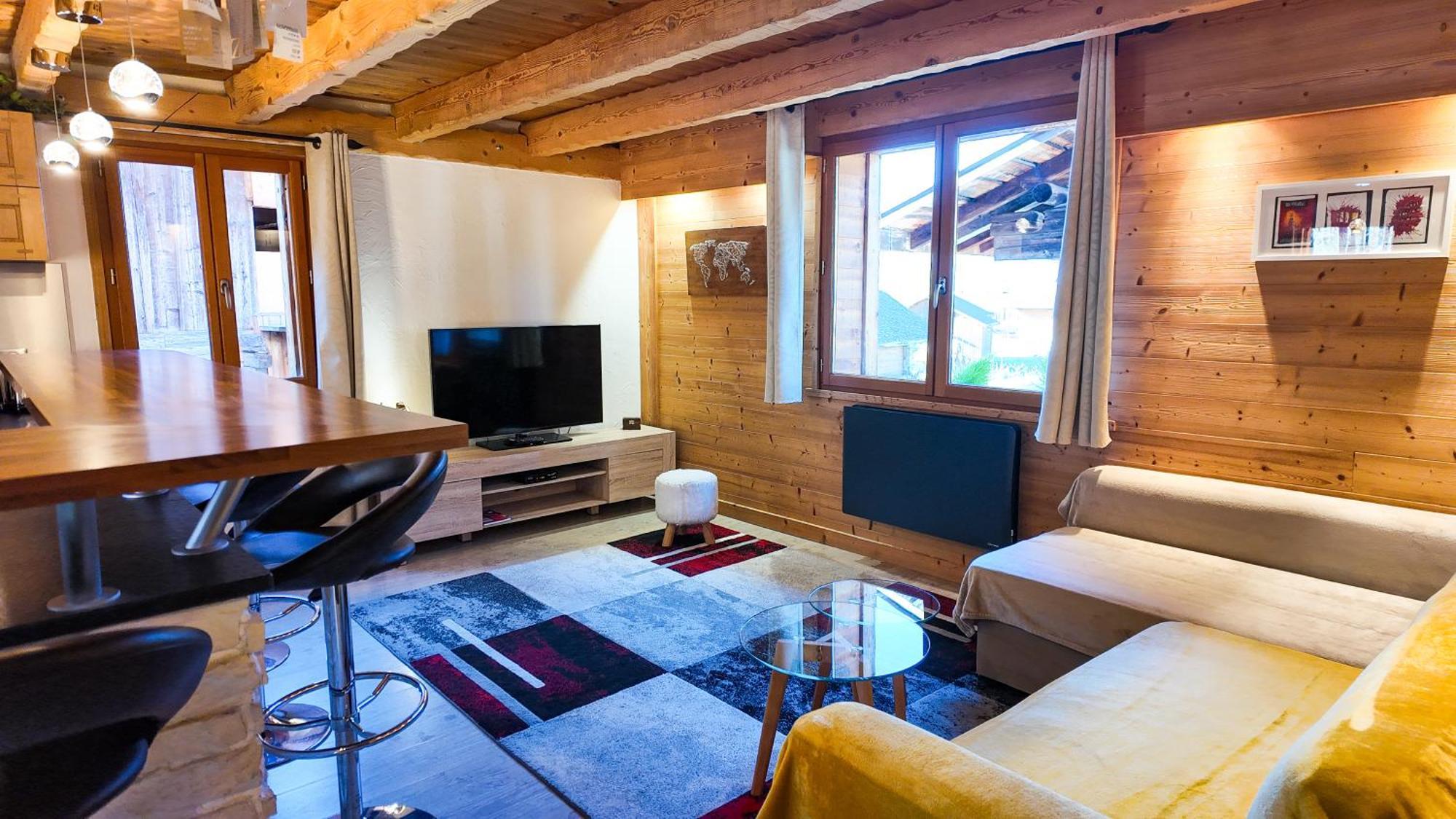 Le Grenier 1821 - Mini Chalet - Centre Village - Aravistour Saint-Jean-de-Sixt Exteriör bild